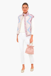 Multi Ida Print Puffer Vest